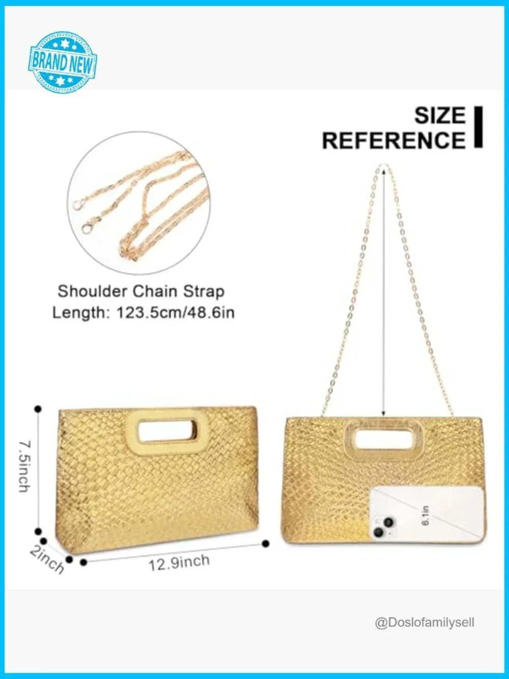 Straw Clutch Handbag Woven Bohemian Top Handle Crossbody Beach Purse Shoulder